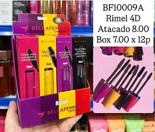 Máscara de Cílios 4D Bellafemme ( cores sortidos )