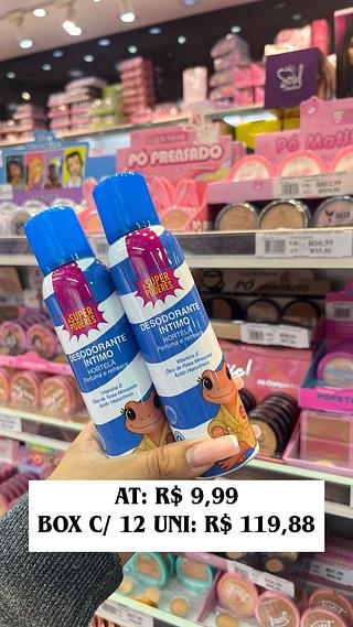 Desodorante íntimo Hortelã