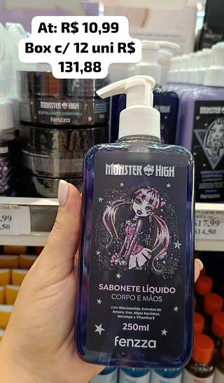 Sabonete Liquido Monster High