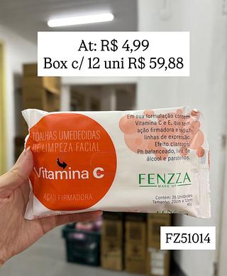 Lenços Umedecidos Vitamina C Fenzza