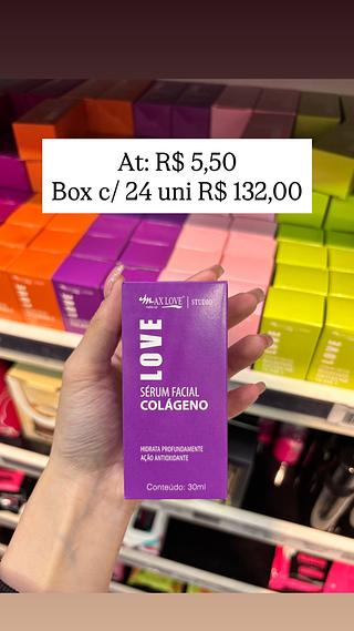 Serum facial colágeno max love