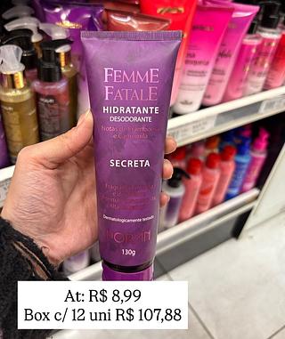 Hidratante corporal secreta