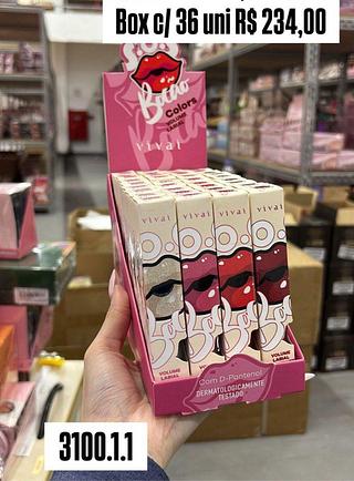 Gloss Bocão colors brilho labial - Vivai - cores sortidos