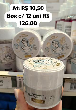 Hidratante Facial Glow Cinderela Disney