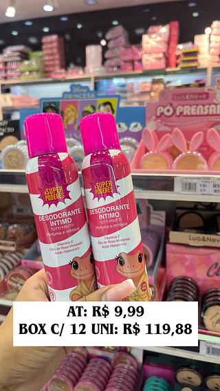 Desodorante íntimo Tutti-fruit