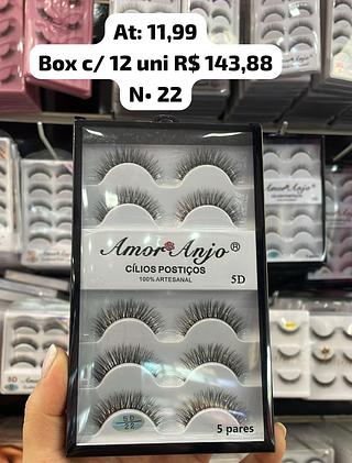 Cílios Postiços Base Transparente