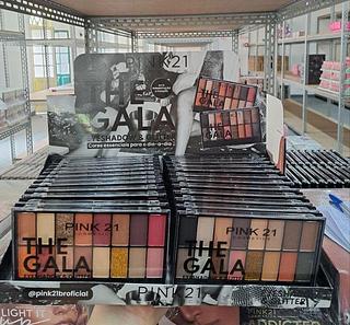 Paletas de sombras de 16 cores cada The Gala - cores sortidos