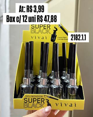 Caneta delineadora preto