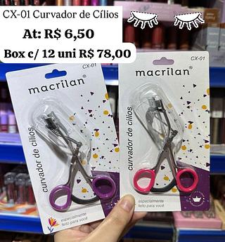 Curvador de cílios - Macrilan ( cores sortidos)