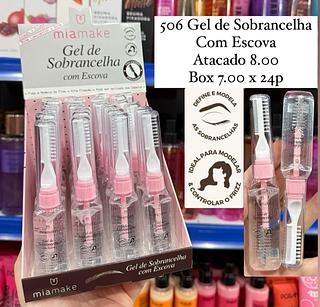 Gel de Sobrancelha com Escova Mia Make