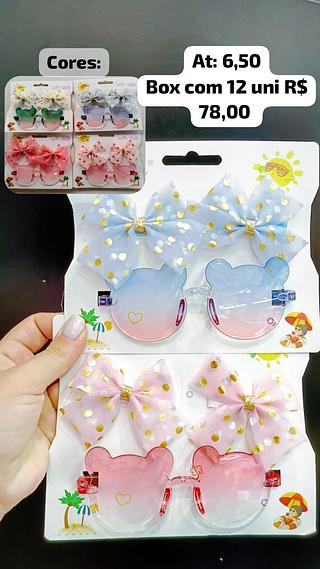 KIT OCULOS E LACINHO