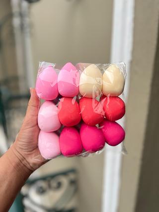 Pacote de esponja coxinha