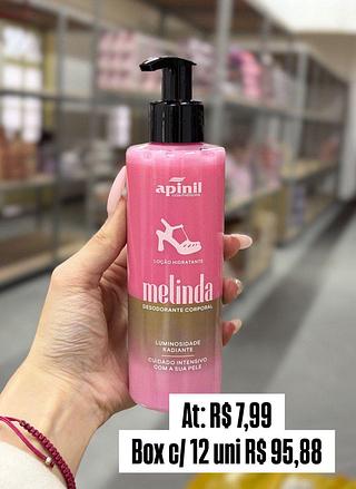 Loção Hidratante corporal Apiderm Melinda 180g