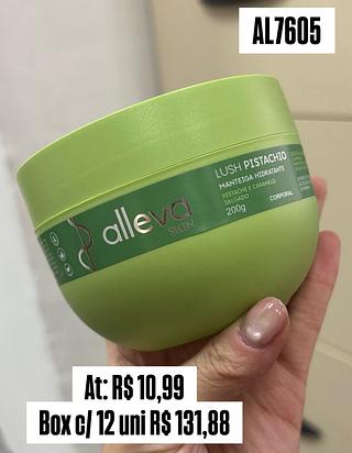 Manteiga hidratante corporal - lush pistachio - Alleva