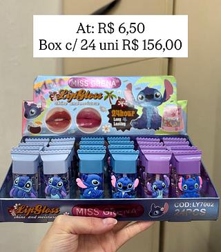 Lip gloss em bala stitch