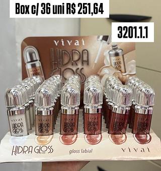 Lip gloss hidra ( COR SORTIDOS )