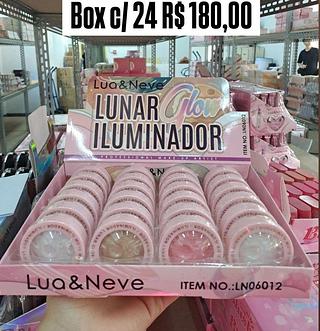 Lunar iluminador glow - Lua e Neve- cores sortidos