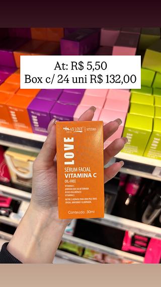 Serum facial vitamina c max love