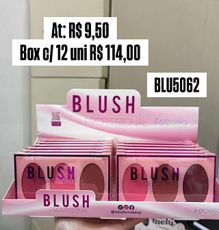 Paleta de trio Blush profissional - Febella ( cores sortidos )