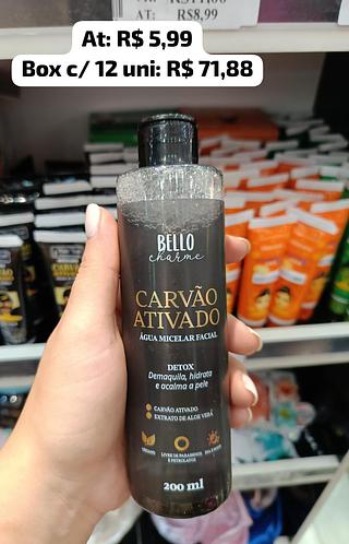 Agua Micelar Carvão Ativado