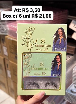 Cílios postiços 1 par F009 - Sabrina Sato