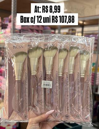 Pincel kabuki chanfrado arredondado - CSN