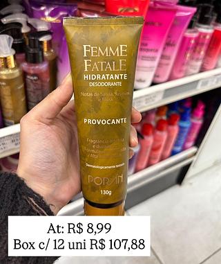 Hidratante corporal provocante