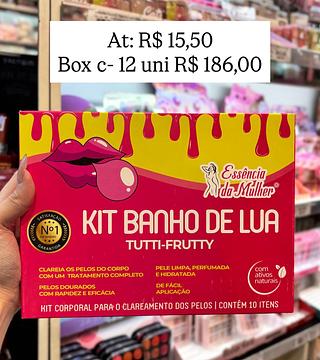Kit banho de lua tutti-frutt