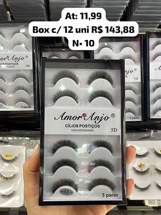 Cílios Postiços Base Transparente