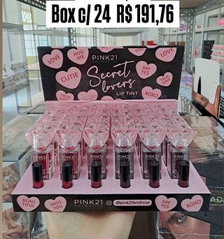 Lip tint Secret Lovers - Pink 21 - cores sortidos