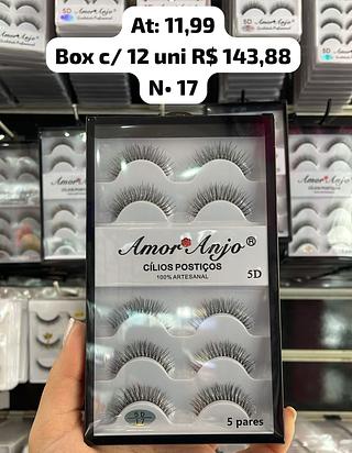 Cílios Postiços Base Transparente