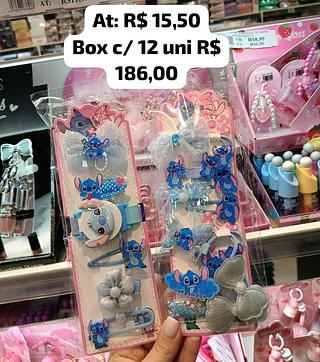 Kit Presilha e Relógio Lillo Stich