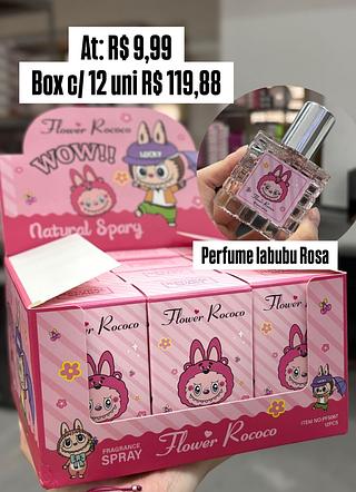 Perfume Labubu rosa ( variados )