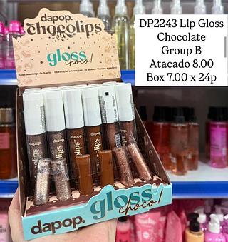 Lip Gloss Chocolate Chocolips Grupo B Dapop ( cores sortidos )