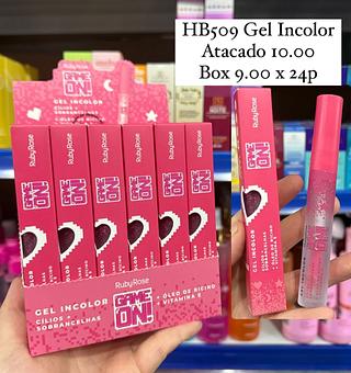 Gel Incolor Cílios + Sobrancelhas Game On Ruby Rose