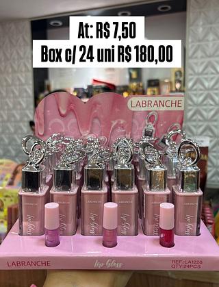 Lip gloss chaveiro mágico ( cores sortidos )