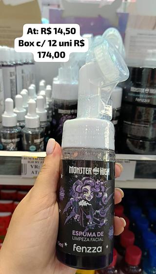 Espuma de Limpeza Facial Monster High