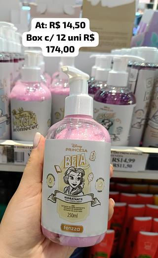 Hidratante de Corpo e Mãos Princesa Bela Disney