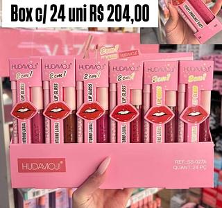 Kit duo Lápis + Batom Líquido - ( cores sortidos )