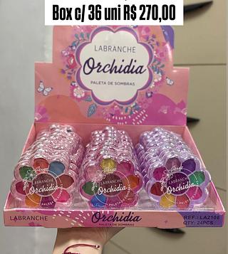 Paleta de sombra orchidia Flor ( COR SORTIDOS )