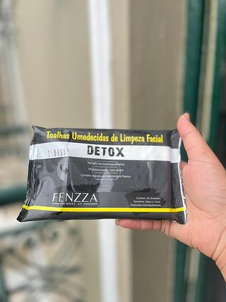 Toalha umedecida Facial Detox - Fenzza