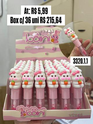 Lip gloss mágico boni coelho
