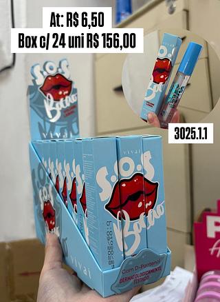 Lip gloss volume labial