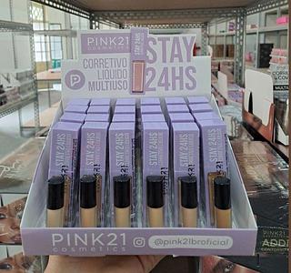 Corretivo Multiuso Stay 24hs - pink21 - somente box
