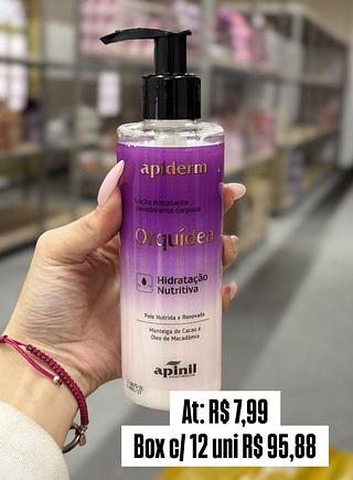 Loção Hidratante corporal Apiderm 180g