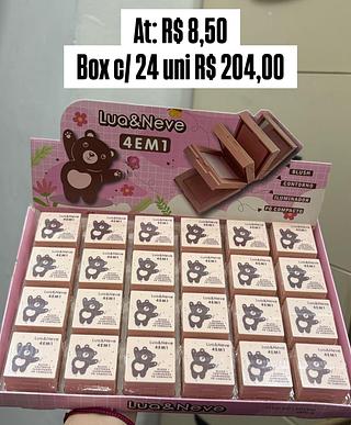 Estojo 4 em 1 Lua e Neve