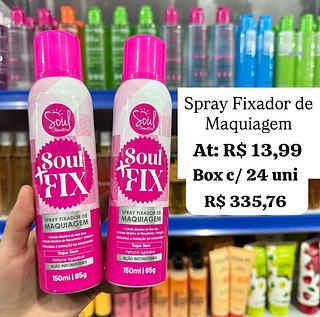 Spray fixador de maquiagem Soul