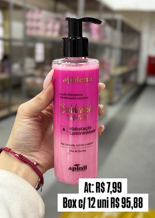 Loção Hidratante corporal Apiderm Babbaloko Tutti-Fruitti 180g
