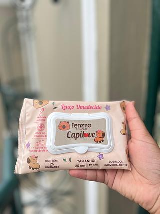 Toalha umedecida Facial Capilove- Fenzza