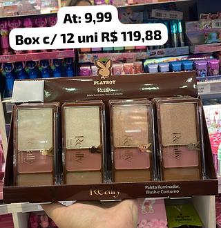 Paleta Iluminador/Blush/Contorno